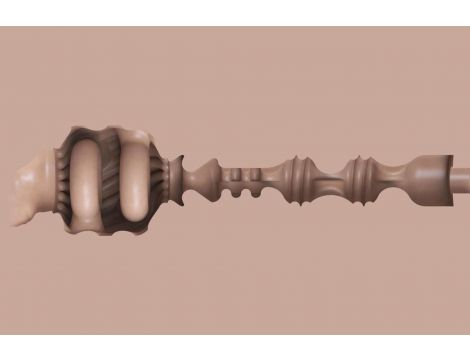 Masturbator Fleshlight Boost Bang beżowy z regulacją ssania - 5