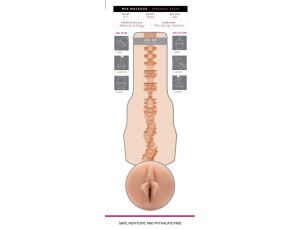 Realistyczny masturbator Fleshlight Girls Mia Malkova Lvl Up 25 cm