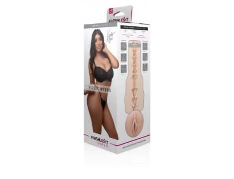Masturbator Fleshlight Violet Myers beżowy 25 cm - 5