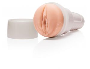 Realistyczny masturbator Fleshlight Savannah Bond beżowy 25 cm