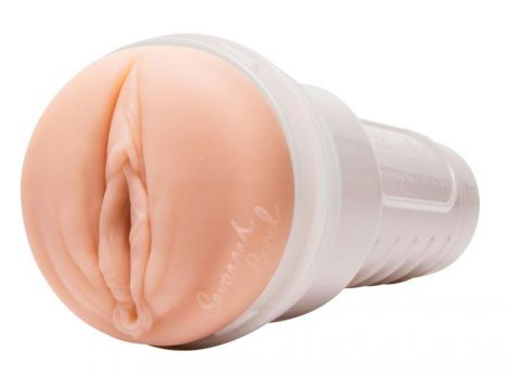 Realistyczny masturbator Fleshlight Savannah Bond beżowy 25 cm - 3