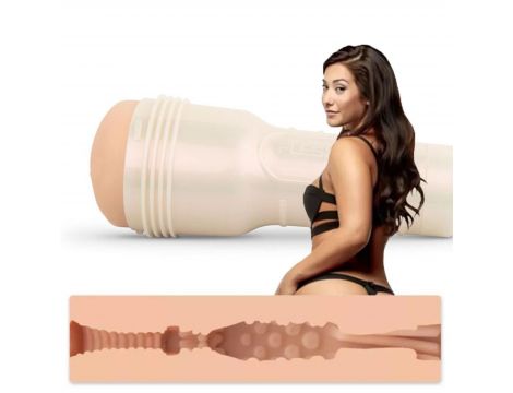 Masturbator analny Fleshlight Girls Eva Lovia Spice beżowy 25 cm