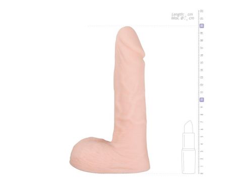 Packer realistyczny Fleshlight Mr Limpy beżowy Large 18 cm - 4