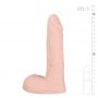 Packer realistyczny Fleshlight Mr Limpy beżowy Large 18 cm - 5