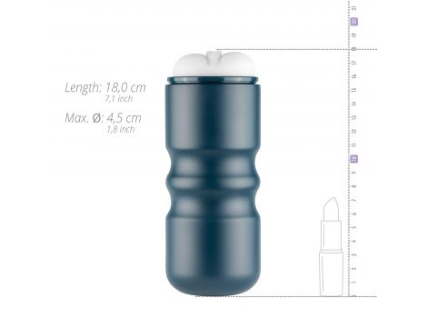 Masturbator waginalny FPPR biały 18 cm - 7