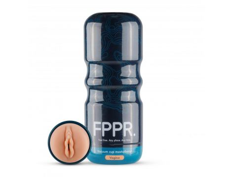 Masturbator waginy FPPR brązowy TPE 18 cm - 8