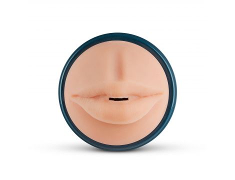 Masturbator usta FPPR brązowy 18 cm - 3