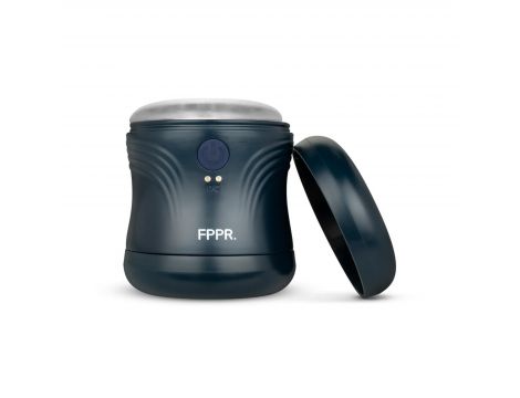 Masturbator wibrujący FPPR niebieski USB 10 cm - 2