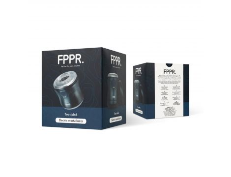 Masturbator wibrujący FPPR niebieski USB 10 cm - 7