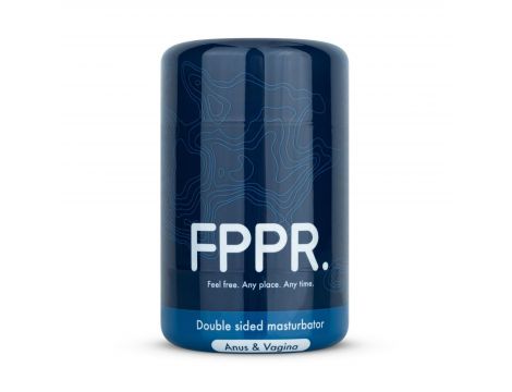 Masturbator dwustronny transparentny FPPR 11 cm