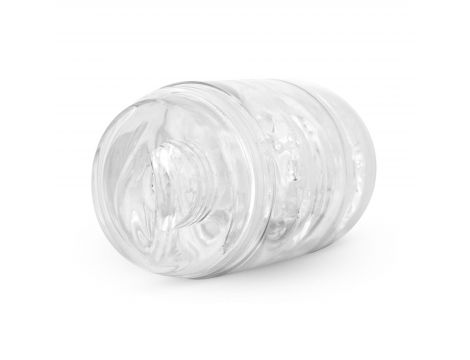 Masturbator dwustronny transparentny FPPR 11 cm - 6