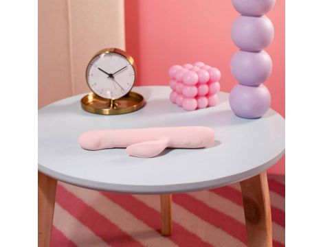 Wibrator posuwisty Shai Good Vibes Only różowy USB 22 cm - 12