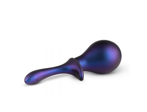 Gruszka analna silikonowa Hueman Nebula fioletowa 25 cm - 3