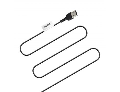 Wibrujący korek analny Hueman Voyager fioletowy silikonowy z pilotem USB - 5