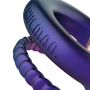 Pierścień wibrujący Hueman Jupiter podwójny fioletowy USB - 8