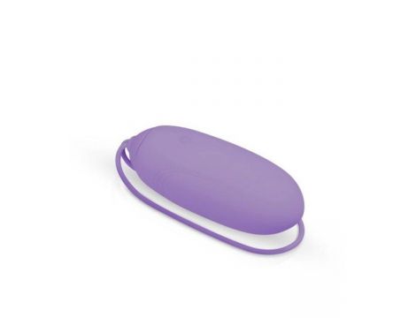 Jajko wibracyjne Luv Egg XL fioletowe silikonowe USB 16 cm - 5