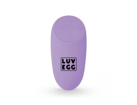 Jajko wibracyjne Luv Egg XL fioletowe silikonowe USB 16 cm - 2