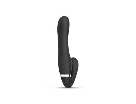 Strap on samonośny No Parts Avery wibrujący USB 22 cm czarny - 4