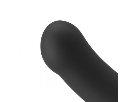 Dildo silikonowe No Parts Parker czarne 19,5 cm - 6