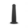 Dildo silikonowe No Parts Parker czarne 19,5 cm - 4