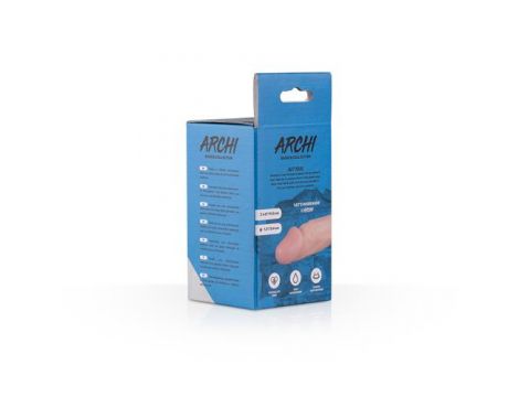 Dildo realistyczne Archi EasyToys beżowe z przyssawką 11,5 cm - 3