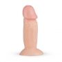 Dildo realistyczne Archi EasyToys beżowe z przyssawką 11,5 cm - 2