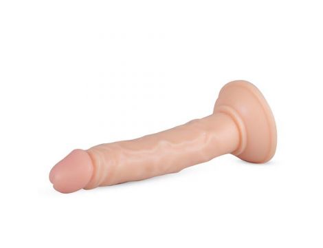 Dildo realistyczne Blane EasyToys beżowe 20 cm z przyssawką - 5