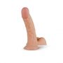 Dildo realistyczne Derek EasyToys beżowe 22 cm z przyssawką - 7