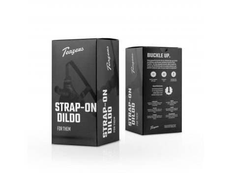 Strap on silikonowy Teazers z uprzężą regulowaną 110 cm - 6