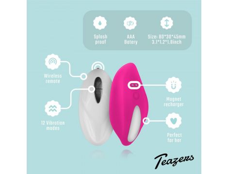 Mini Vibrator With Remote Control - 12
