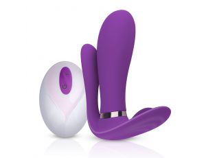 Wibrator punktu G Teazers Purple Pleaser fioletowy z pilotem