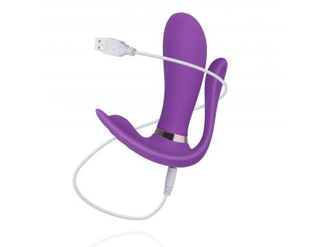 Wibrator punktu G Teazers Purple Pleaser fioletowy z pilotem - 10