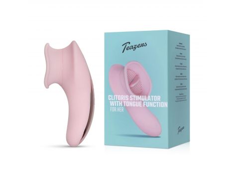 Stymulator łechtaczki z stringami Teazers różowy USB - 11