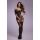 Bodystocking z paskami do podwiązek Christine czarny