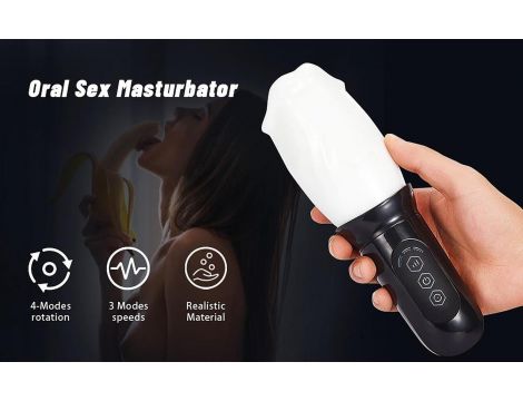 Head Rotating Stimulating Masturbator - 10