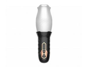Rotating and vibrating masturbator