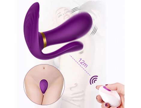 Remote wearable vibrator PURPLE - 7