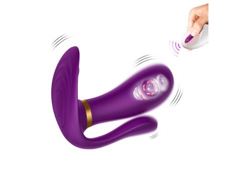 Remote wearable vibrator PURPLE - 12