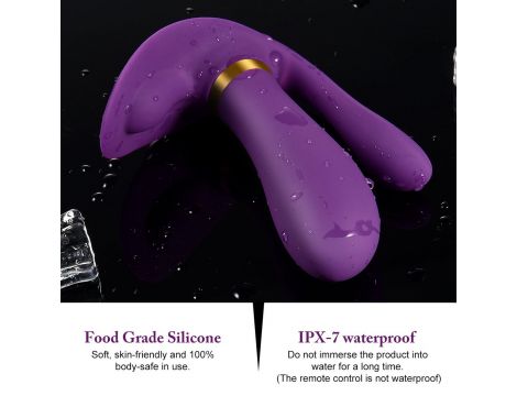 Remote wearable vibrator PURPLE - 19
