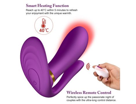 Remote wearable vibrator PURPLE - 11