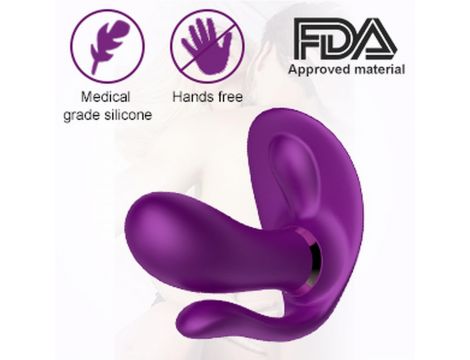 Remote wearable vibrator PURPLE - 18