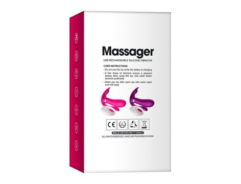 Remote wearable vibrator RED - 10