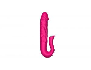 Realistic Tongue Stimulating Dildo Vibrator