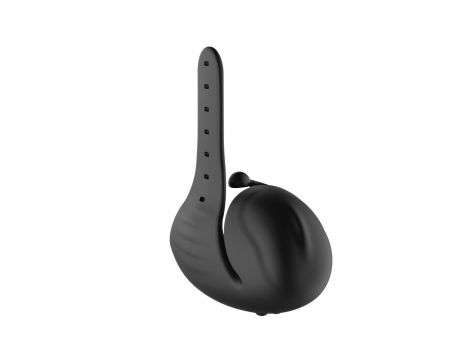 Silikonowy regulowany wibrator na penisa noszony B Series Cute USB - 8
