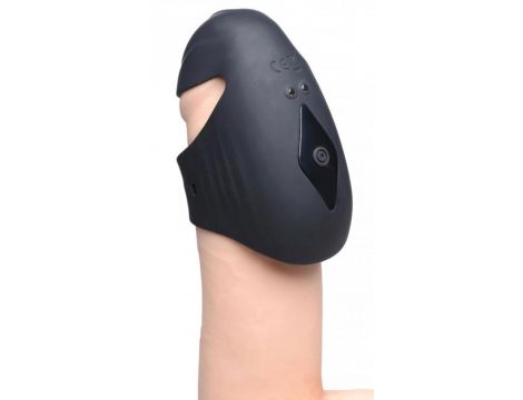 Silikonowy regulowany wibrator na penisa noszony B Series Cute USB - 20