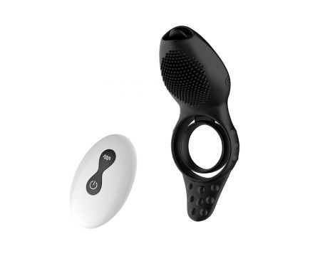 Remote powerful Tognue simulate cock ring - 26