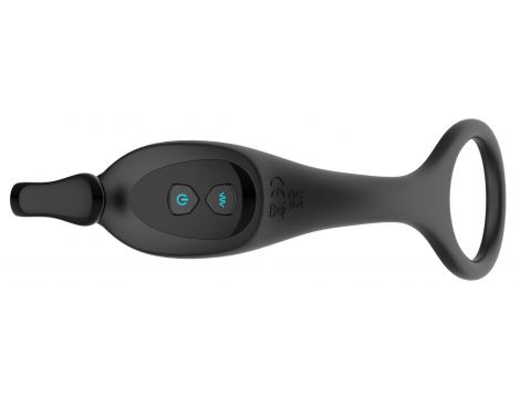Wibrator analny z pchnięciem B Series Cute silikonowy 10+10 - 7
