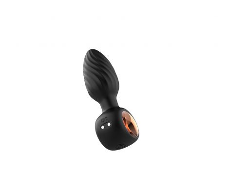 Wibrujący obrotowy korek analny Aisi B Series Cute - 3