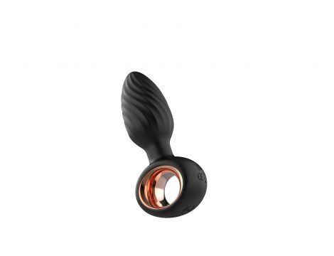 Wibrujący obrotowy korek analny Aisi B Series Cute - 4