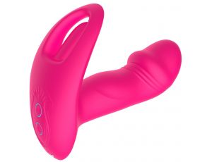 Flicking wearable vibrator